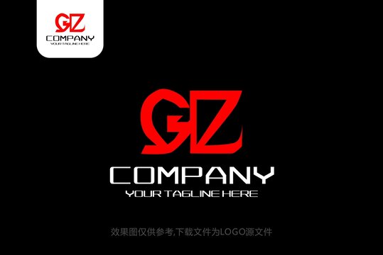 GZ标志电子科技数码logo