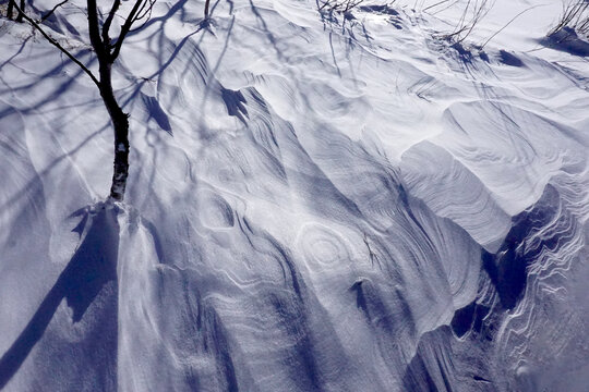 雪的纹路