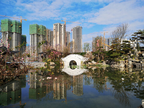 小区水景