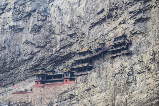 山西大同悬空寺