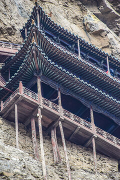 山西大同悬空寺