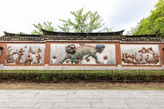 泉州开元寺麒麟壁