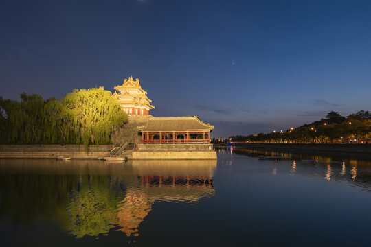 故宫角楼夜景