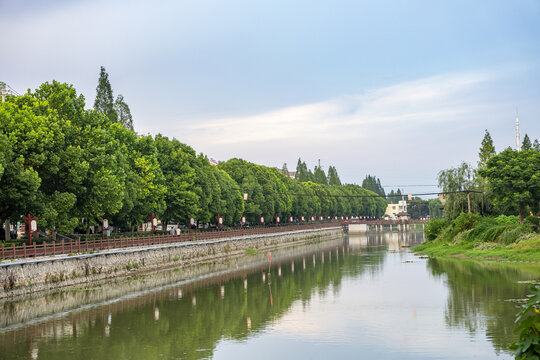 城市公园河道