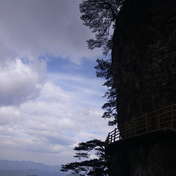 景区风光风景旅游悬崖峭壁