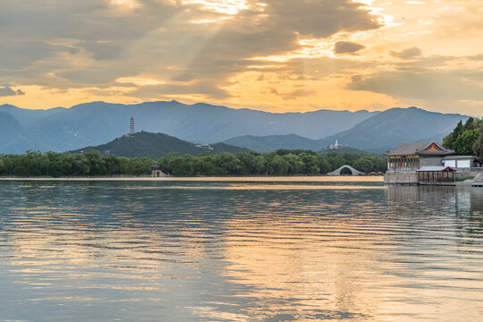 北京颐和园风景