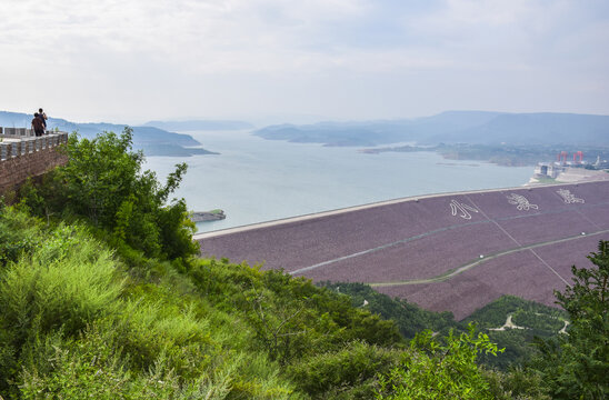 河南三门峡小浪底水库