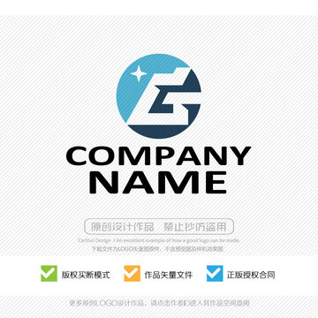 GT字母TG字母LOGO设计