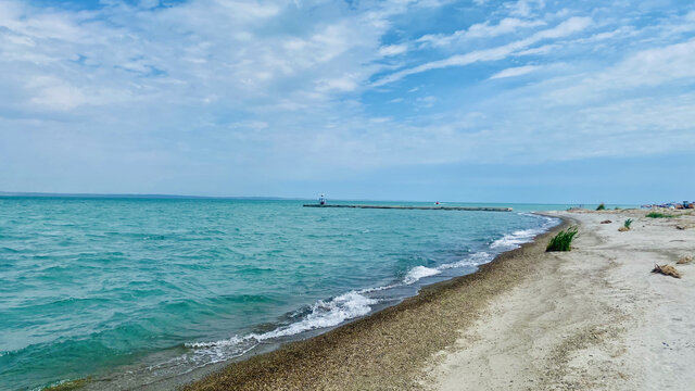 新疆乌伦古湖国家湿地公园风景