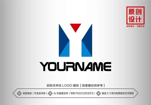 YX字母建筑装饰LOGO