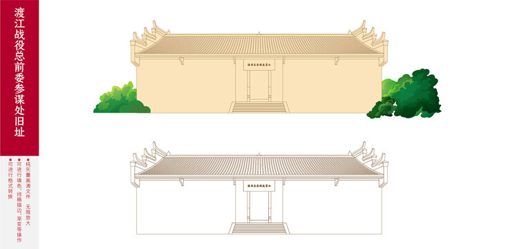 渡江战役总前委参谋处旧址