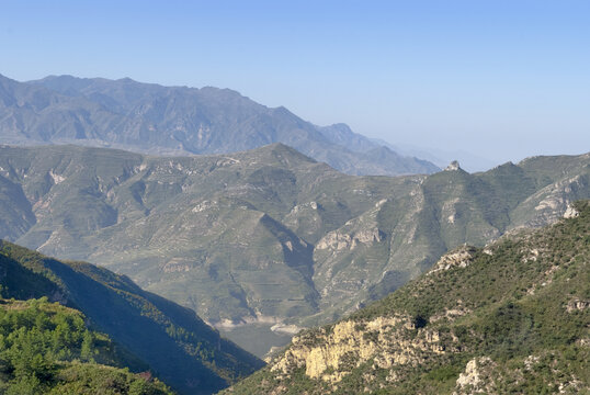 山西恒山风景区景观