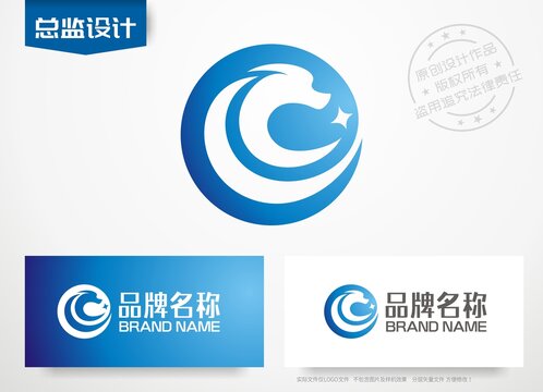 C字母logo字母C设计标志