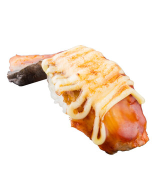 火炙芝士鳗鱼寿司