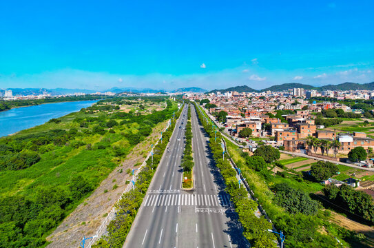 江滨北路南安丰州段公路