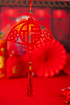 新年挂饰中国结