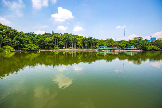 白龙湖风光