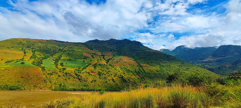 山河自然风景