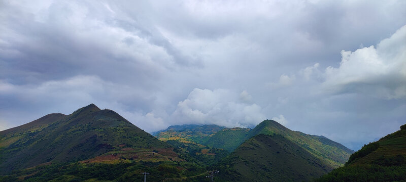 山河自然风景