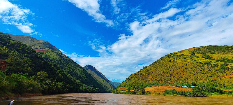 山河自然风景