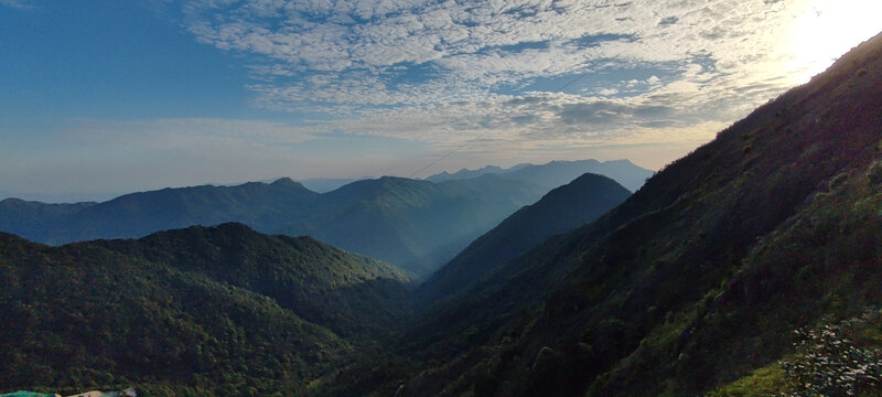 山河自然风景