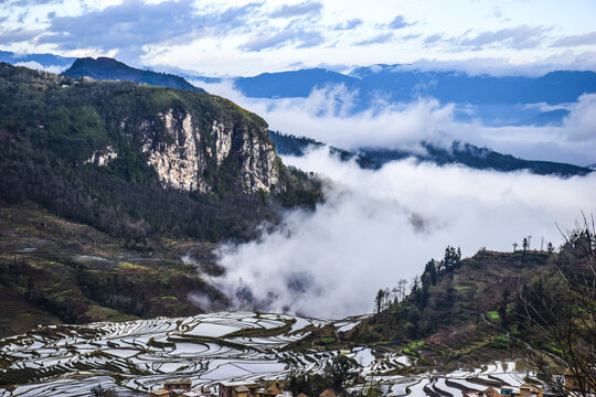 云南元阳梯田风光