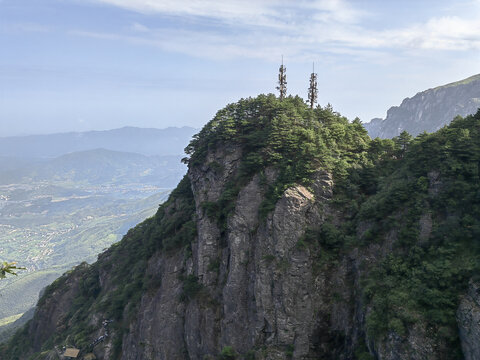 武功山山峰