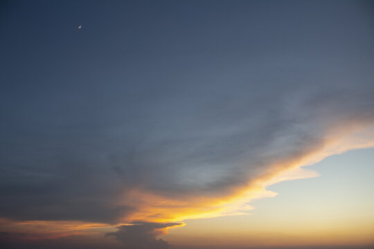 太浮山夕阳