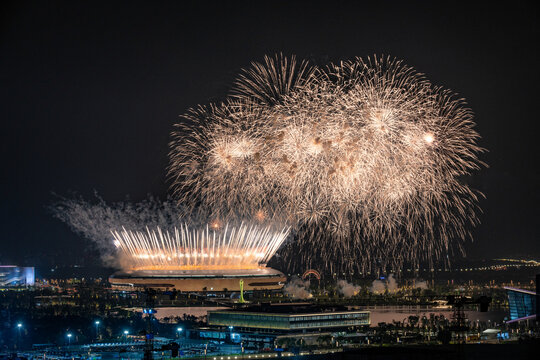 东安湖烟花