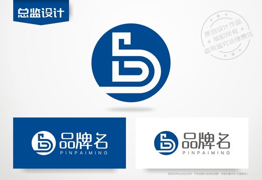 B字母logo字母B设计标志