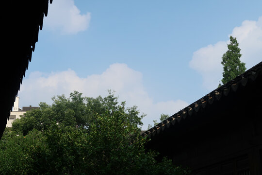 南京总统府天空