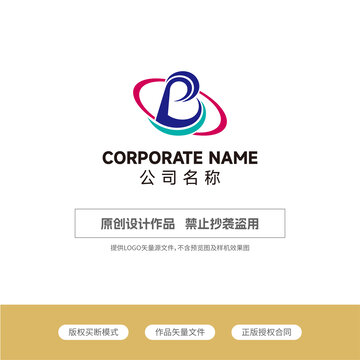 B字母logo科技logo