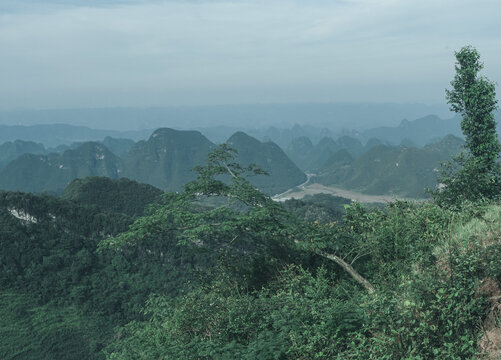 高山云海