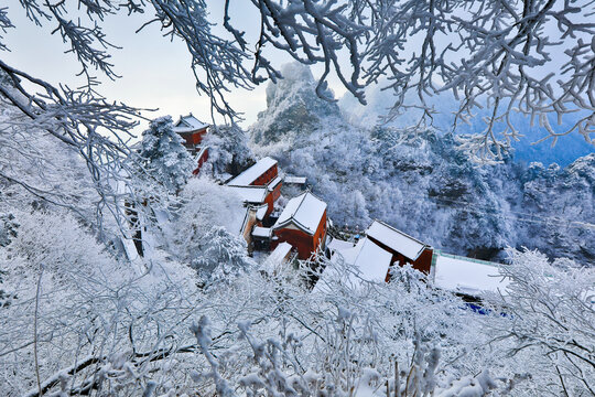 武当雪景