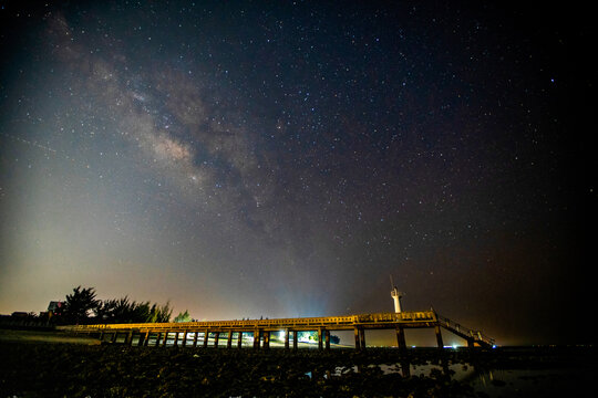 南极村星空