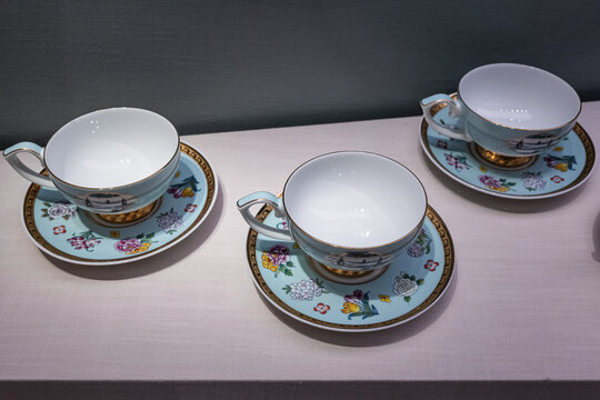 越窑青瓷茶具