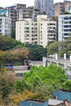 重庆渝中区城市建筑风光