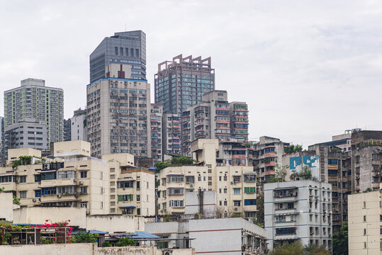 重庆渝中区城市建筑风光