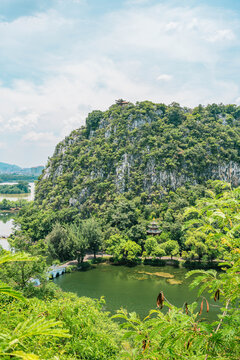 广东肇庆七星岩旅游南华亭