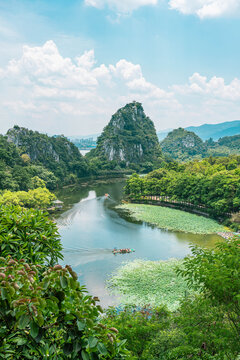 广东肇庆七星岩旅游