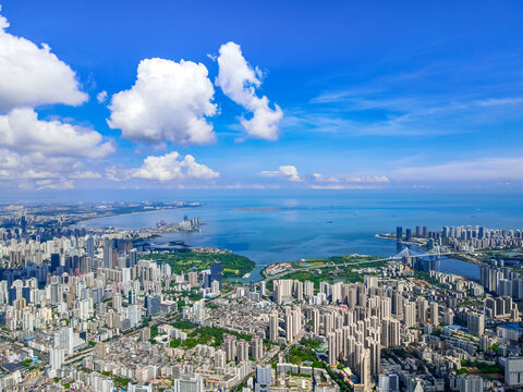 海口城市大景