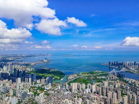 海口城市大景