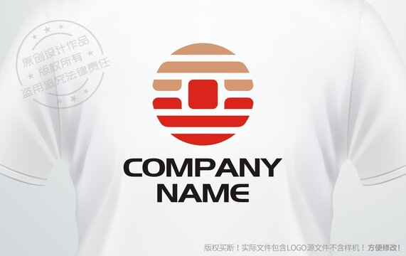 金融理财logo古钱币