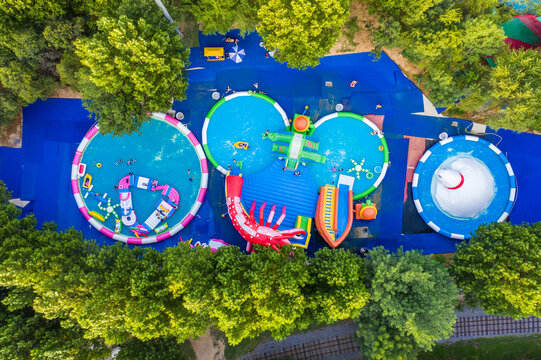 夏日水上乐园游乐项目戏水公园