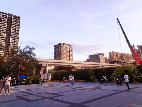 深圳街头建筑风景