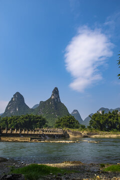 风景蓝天白云