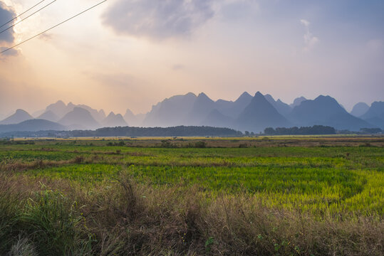 田园田野风景