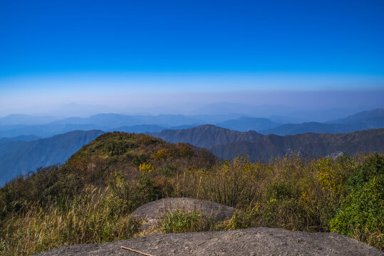 远山大山山脉