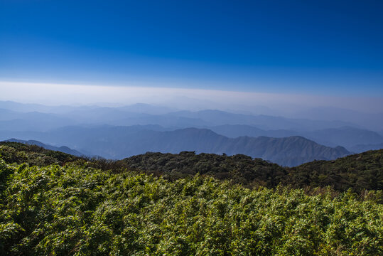 远山大山山脉