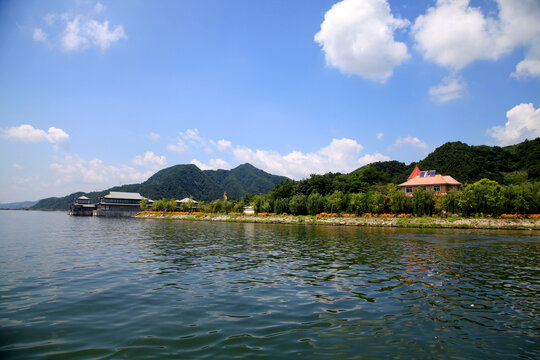 长河岛风景